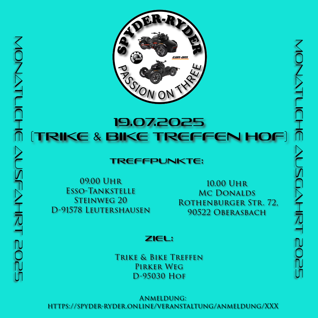 Trike & Bike Treffen Hof